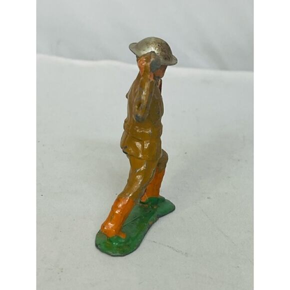 Barclay Manoil Soldier Grenade Bomb Thrower WW1 Lead - Picture 4 of 5